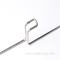 Heat-resistant furnace anchors for lining furnaces